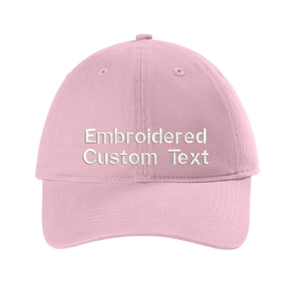 Custom Embroidered Hat – Your Text, Two Lines | Free Shipping - Polkabean