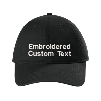Custom Embroidered Hat – Your Text, Two Lines | Free Shipping - Polkabean