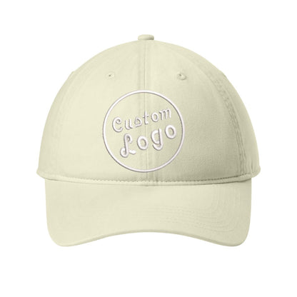 Custom Logo Embroidered Hat – Comfort Colors Dad Hat - Polkabean