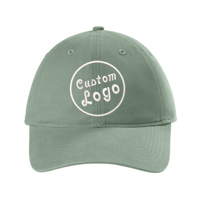 Custom Logo Embroidered Hat – Comfort Colors Dad Hat - Polkabean