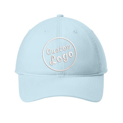 Custom Logo Embroidered Hat – Comfort Colors Dad Hat - Polkabean