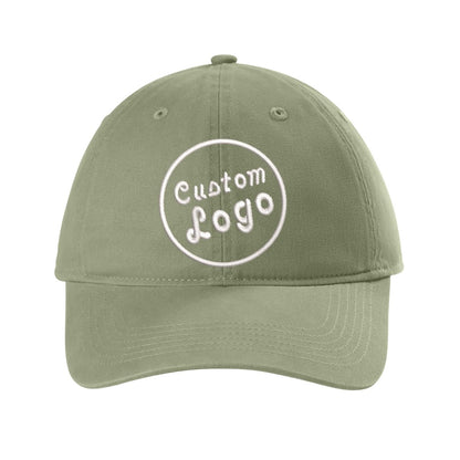 Custom Logo Embroidered Hat – Comfort Colors Dad Hat - Polkabean