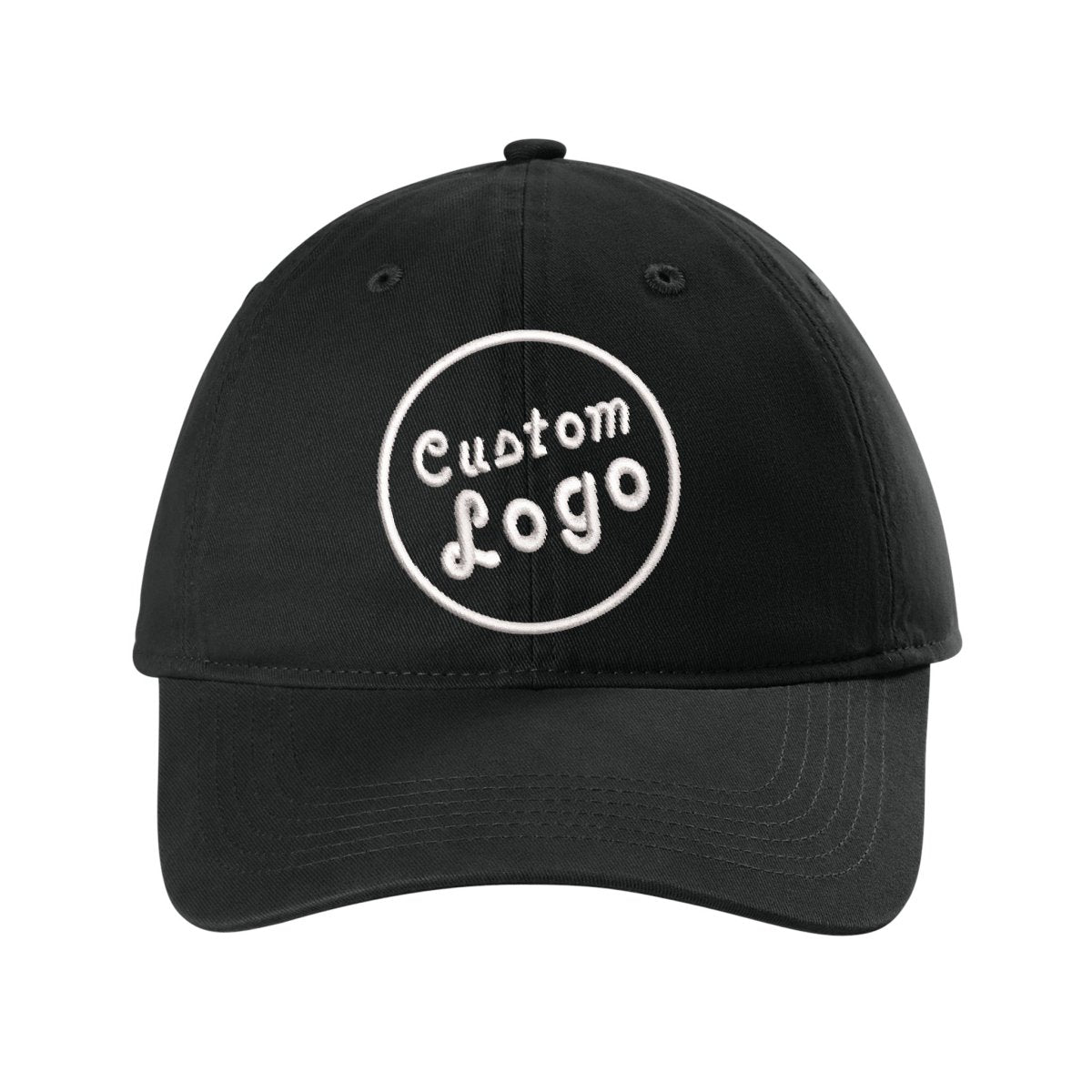 Custom Logo Embroidered Hat – Comfort Colors Dad Hat - Polkabean