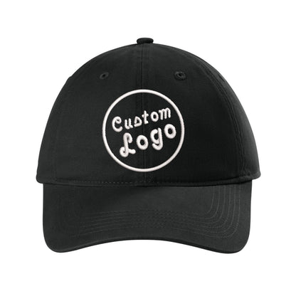 Custom Logo Embroidered Hat – Comfort Colors Dad Hat - Polkabean