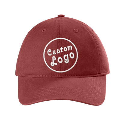 Custom Logo Embroidered Hat – Comfort Colors Dad Hat - Polkabean