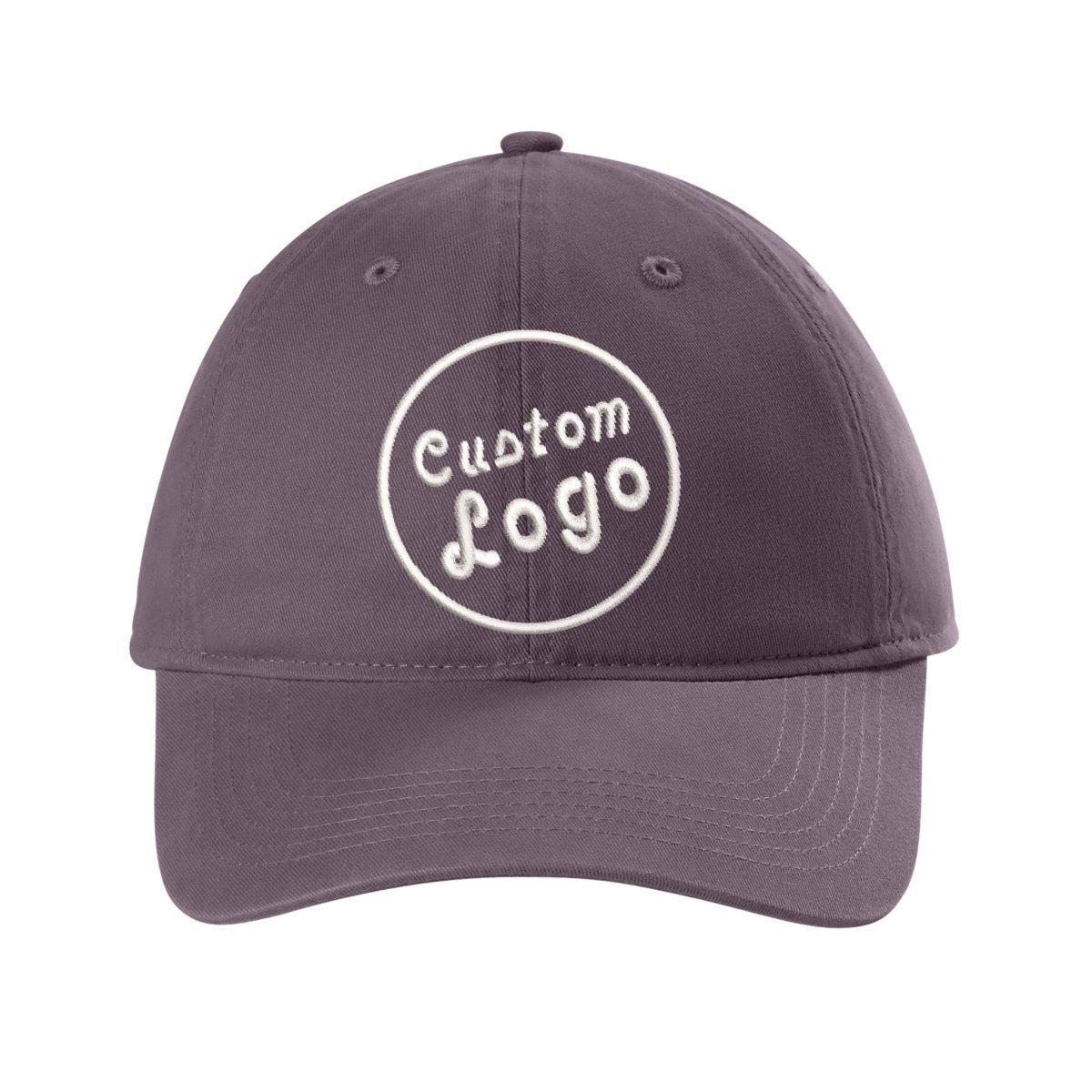 Custom Logo Embroidered Hat – Comfort Colors Dad Hat - Polkabean