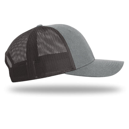 Custom Logo Embroidered Trucker Hat – Richardson 115 Low Pro - Polkabean