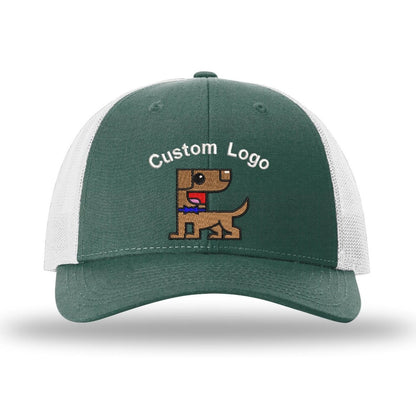 Custom Logo Embroidered Trucker Hat – Richardson 115 Low Pro - Polkabean