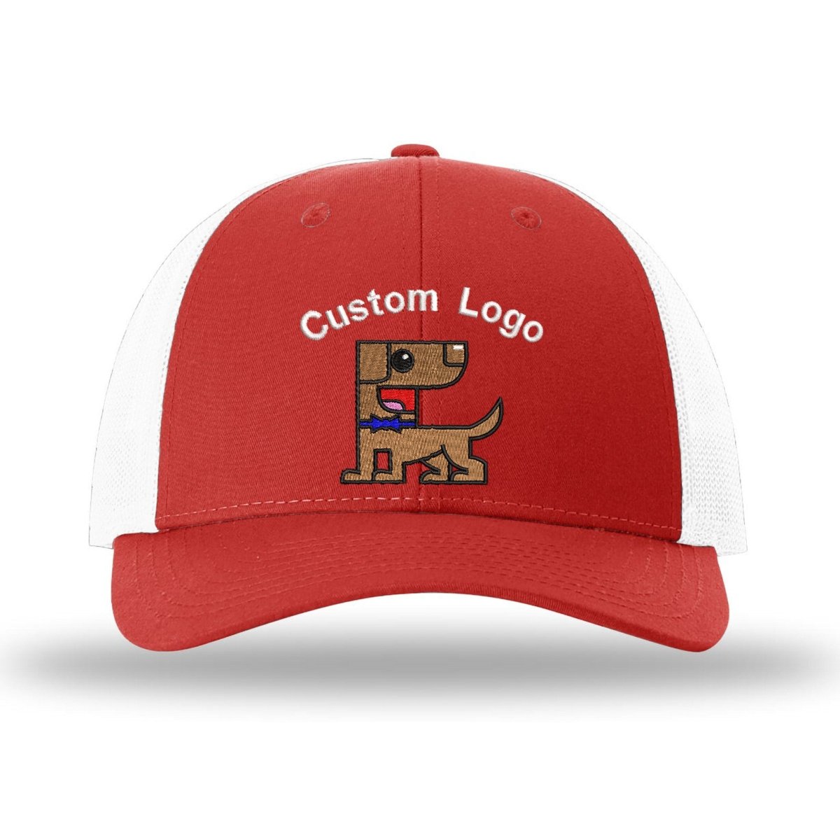 Custom Logo Embroidered Trucker Hat – Richardson 115 Low Pro - Polkabean