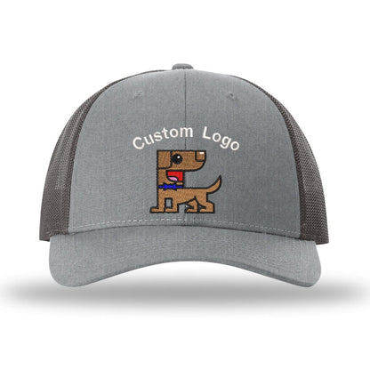 Custom Logo Embroidered Trucker Hat – Richardson 115 Low Pro - Polkabean