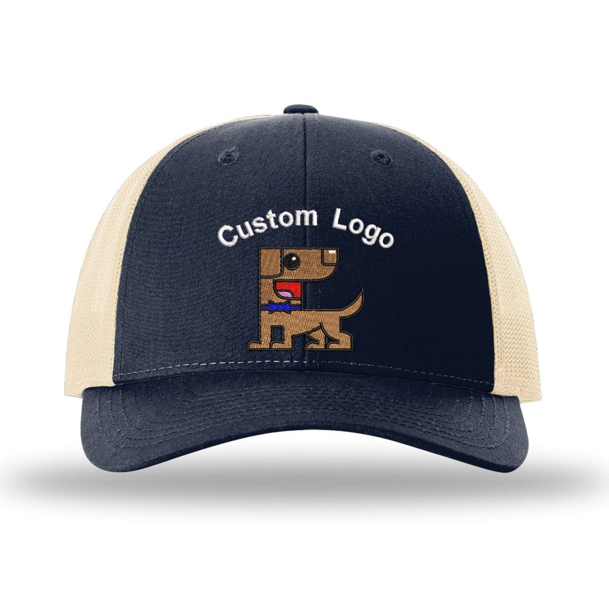 Custom Logo Embroidered Trucker Hat – Richardson 115 Low Pro - Polkabean