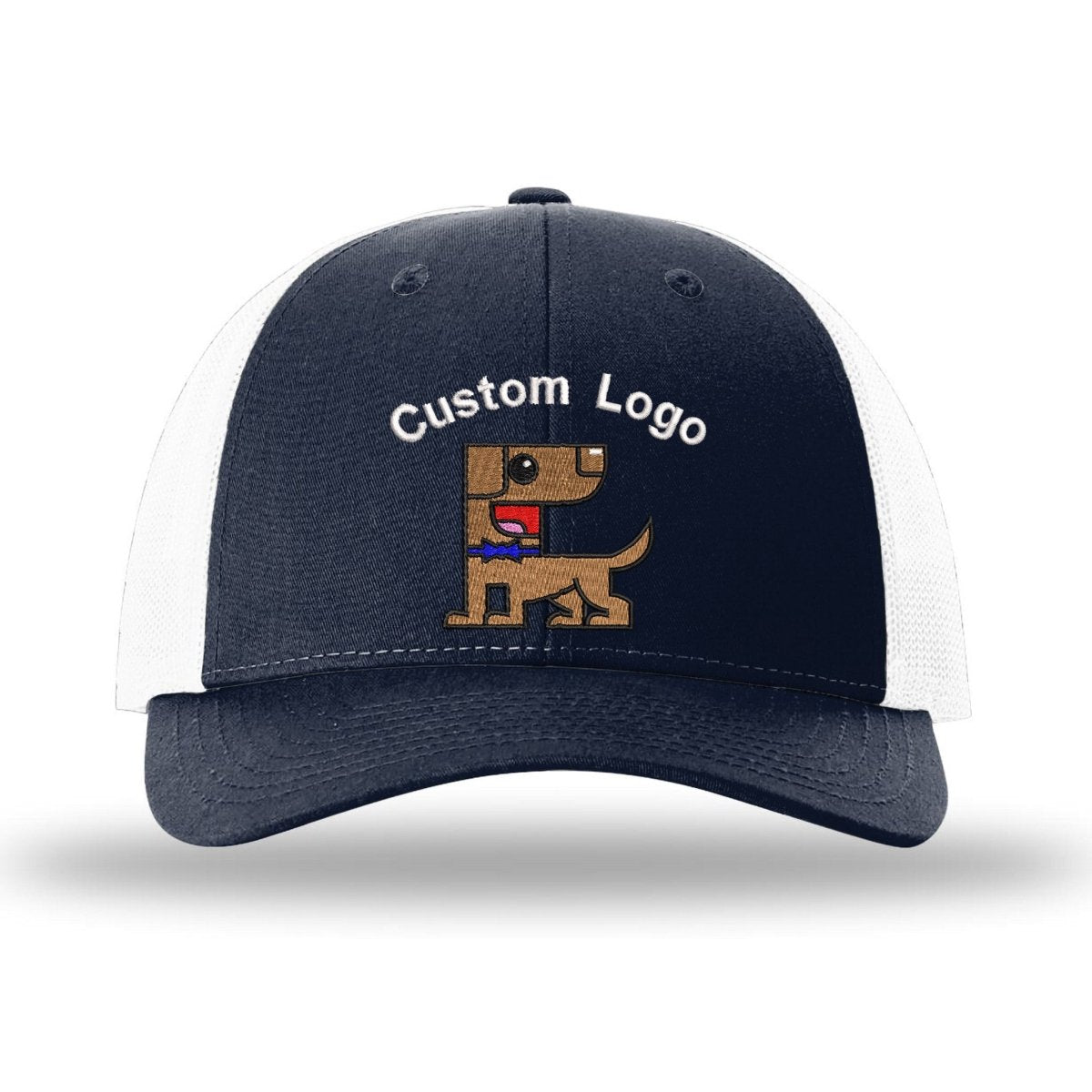 Custom Logo Embroidered Trucker Hat – Richardson 115 Low Pro - Polkabean