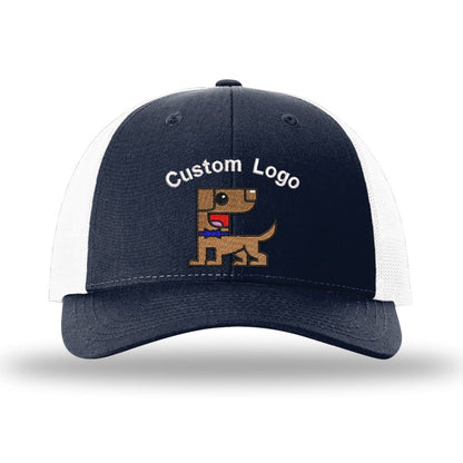 Custom Logo Embroidered Trucker Hat – Richardson 115 Low Pro - Polkabean