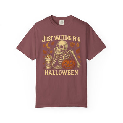 Funny Halloween Skeleton Garment - Dyed T-shirt S - Polkabean