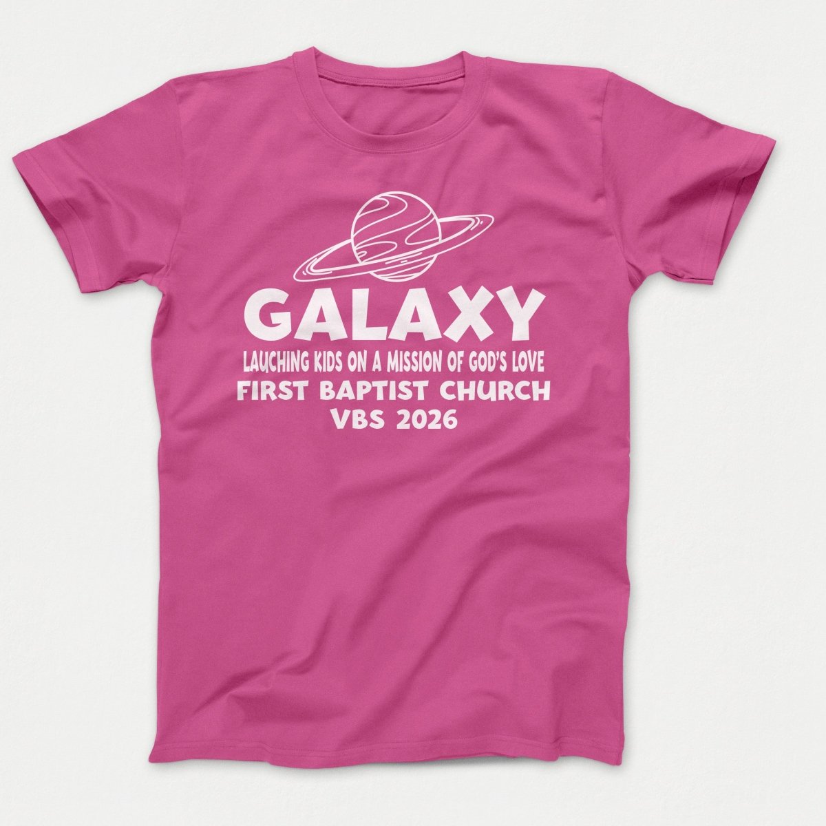 Galaxy VBS Shirts - Planet Design - Youth T-shirts Sangria - Polkabean