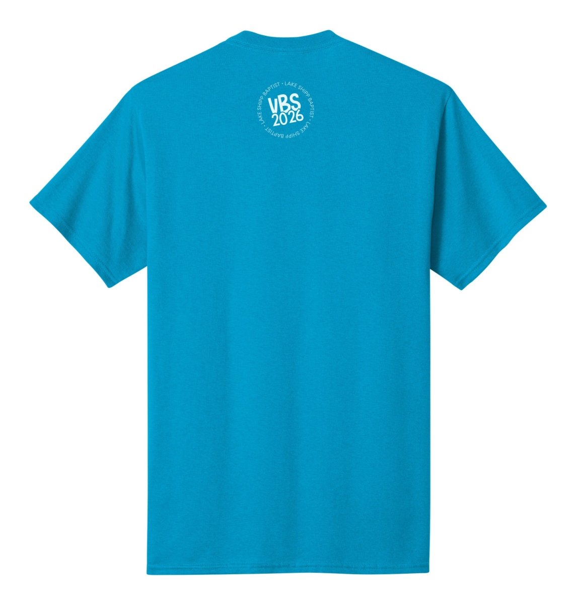 Lake Shipp Baptist Church VBS 2026 Neon Blue - Polkabean
