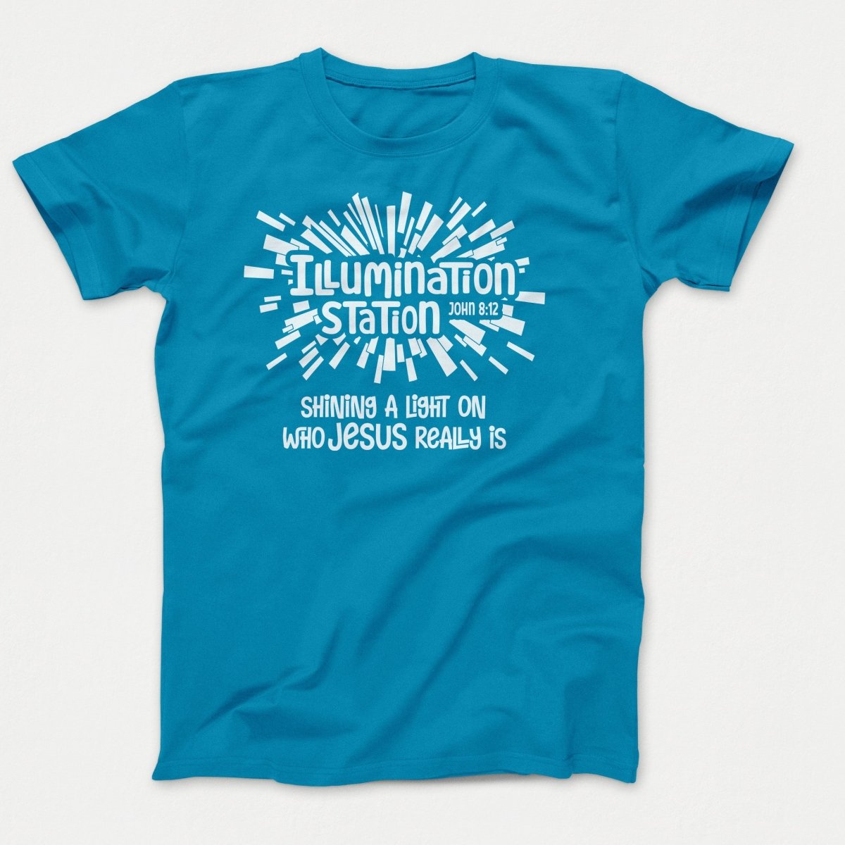 Lake Shipp Baptist Church VBS 2026 Neon Blue - Polkabean