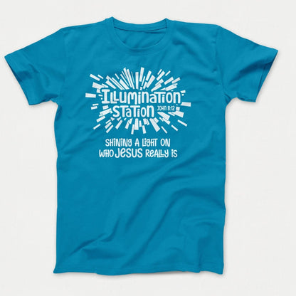 Lake Shipp Baptist Church VBS 2026 Neon Blue - Polkabean