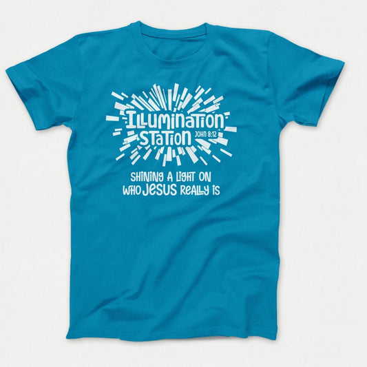 Lake Shipp Baptist Church VBS 2026 Neon Blue - Polkabean