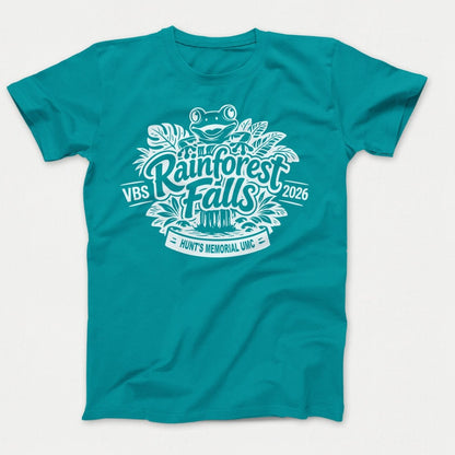 Rainforest Falls VBS Shirts - Custom Order - Hunts Memorial UMC - Polkabean