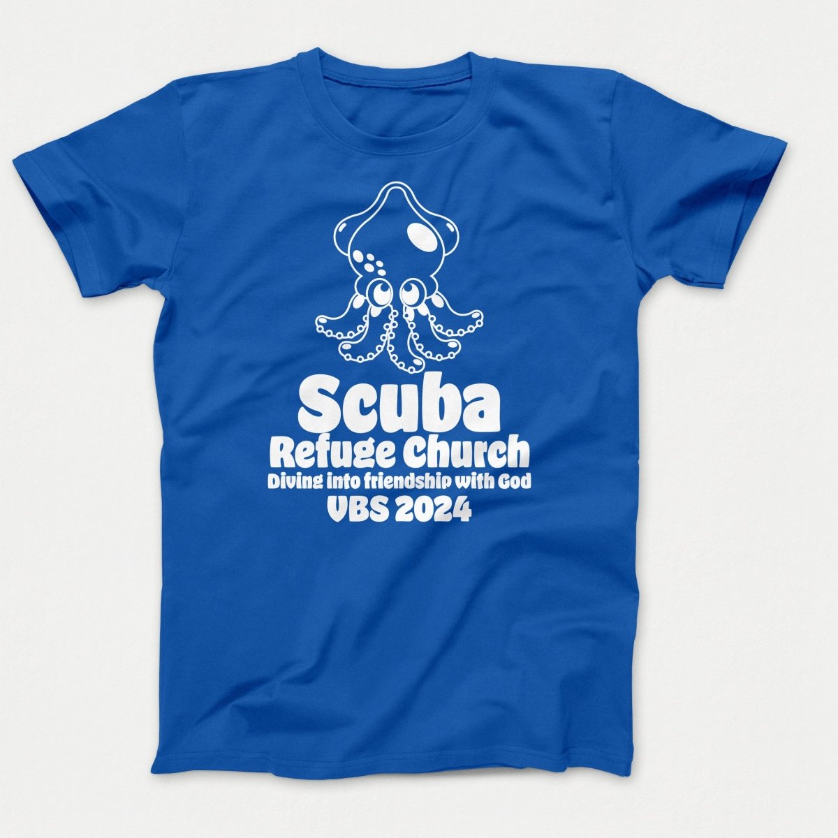 Scuba VBS Shirts - Squid - Youth T-shirts Royal - Polkabean
