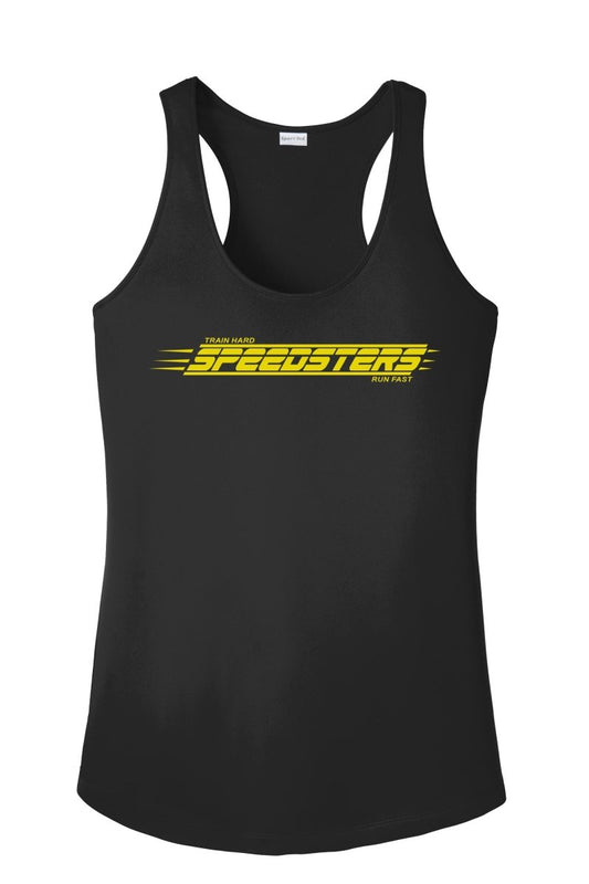 Speedsters Ladies Racerback Tank - Polkabean