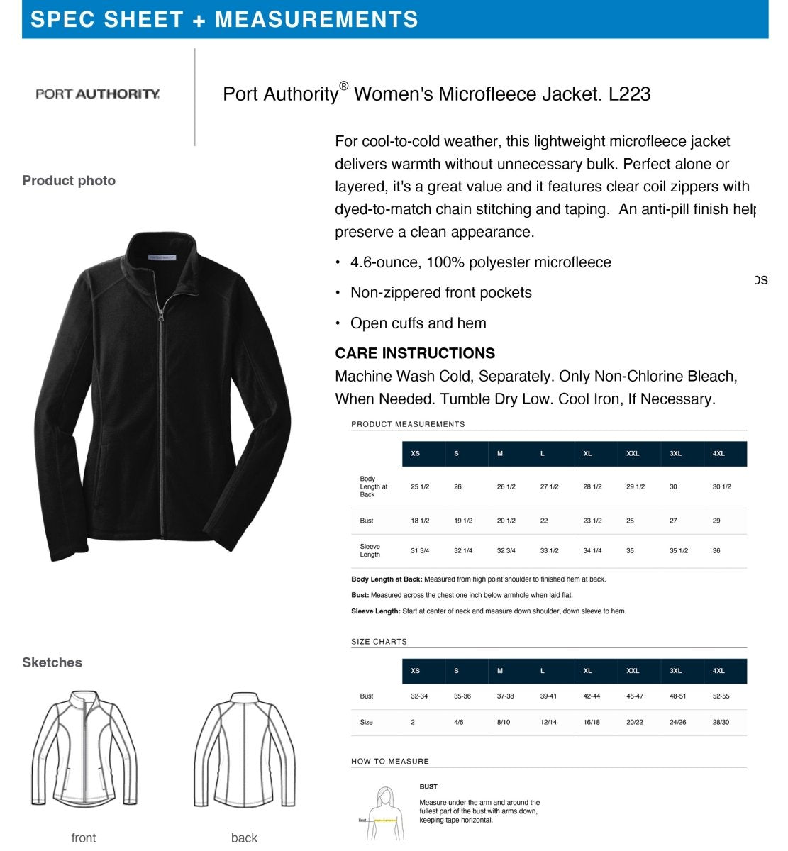 Speedsters Women's Microfleece Jacket - Polkabean