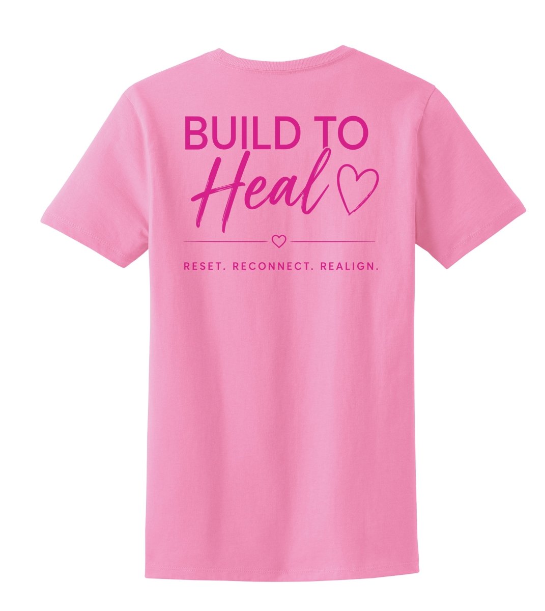 SWFL Women in Construction - Candy Pink and Lavender Ladies Cut Candy Pink - Polkabean