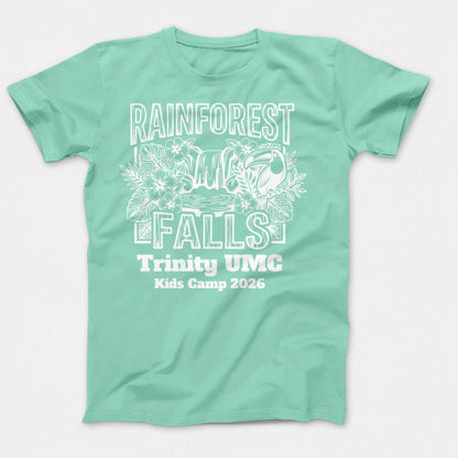 Trinity UMC Rainforest Falls VBS 2026 Jadeite - Polkabean