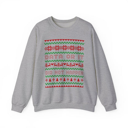 Ugly Sweater Unisex Heavy Blend™ Crewneck Sweatshirt S - Polkabean