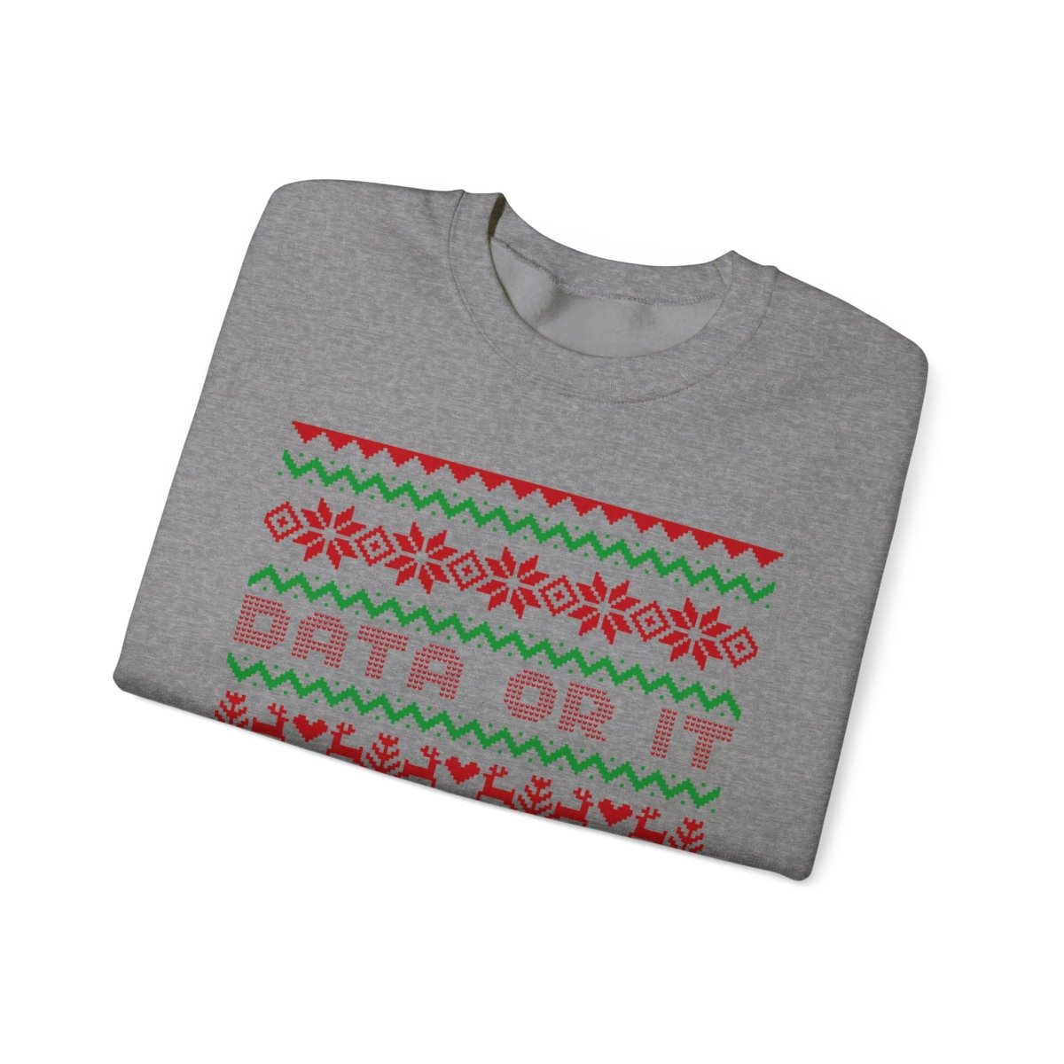 Ugly Sweater Unisex Heavy Blend™ Crewneck Sweatshirt S - Polkabean