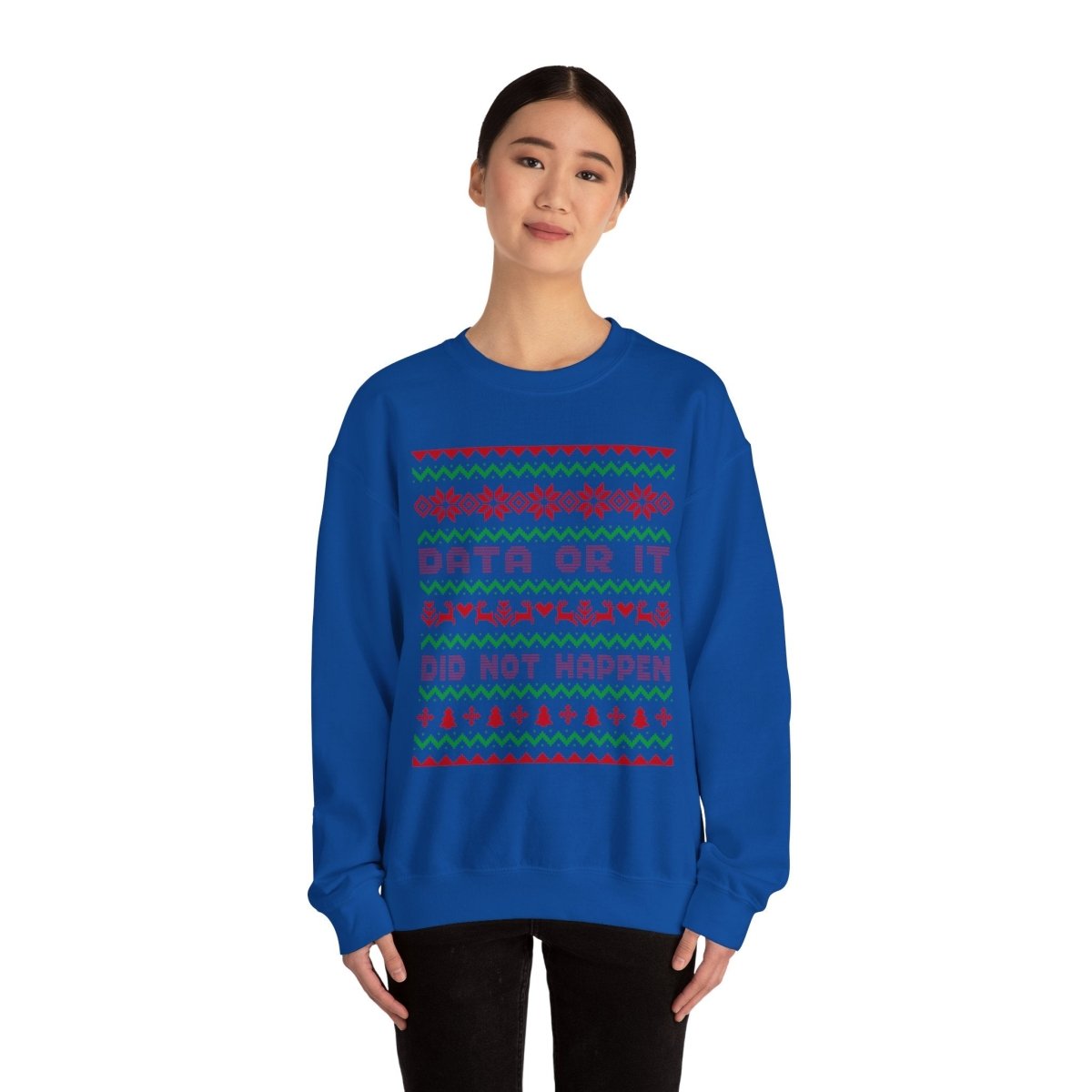 Ugly Sweater Unisex Heavy Blend™ Crewneck Sweatshirt S - Polkabean