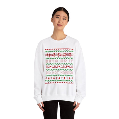 Ugly Sweater Unisex Heavy Blend™ Crewneck Sweatshirt S - Polkabean