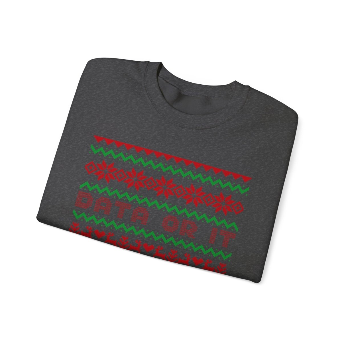 Ugly Sweater Unisex Heavy Blend™ Crewneck Sweatshirt S - Polkabean