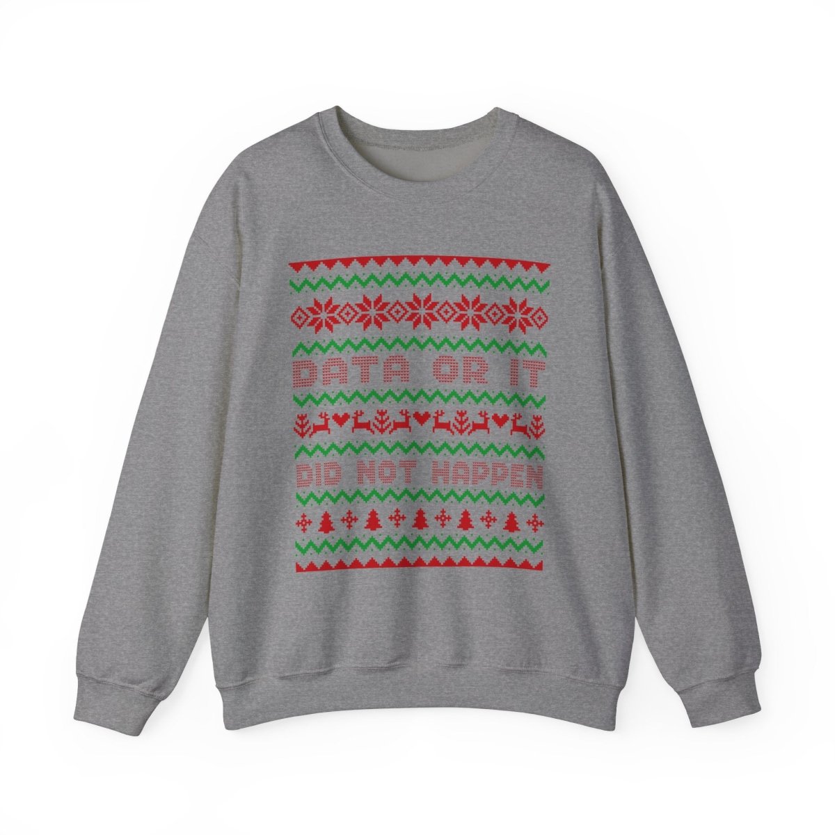 Ugly Sweater Unisex Heavy Blend™ Crewneck Sweatshirt S - Polkabean
