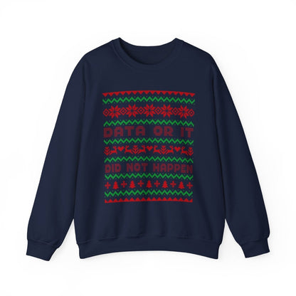 Ugly Sweater Unisex Heavy Blend™ Crewneck Sweatshirt S - Polkabean