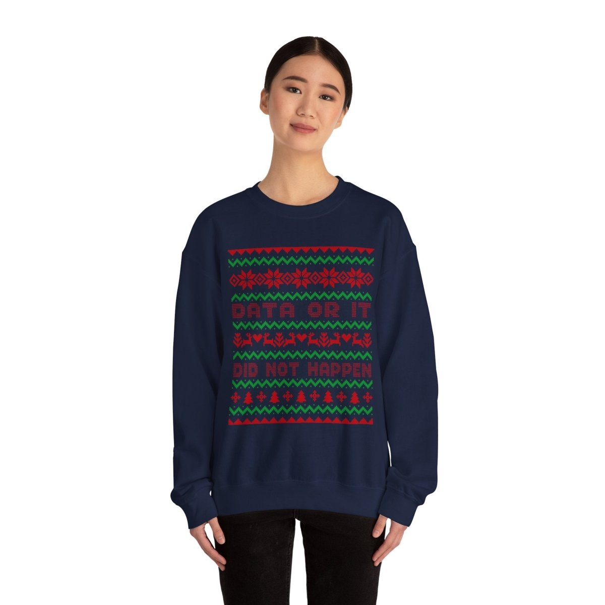 Ugly Sweater Unisex Heavy Blend™ Crewneck Sweatshirt S - Polkabean