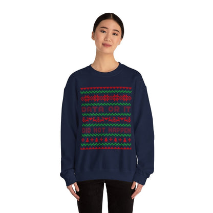 Ugly Sweater Unisex Heavy Blend™ Crewneck Sweatshirt S - Polkabean