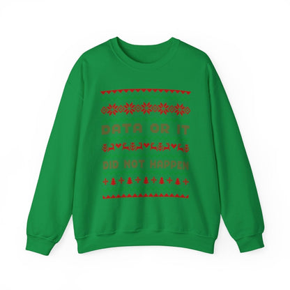 Ugly Sweater Unisex Heavy Blend™ Crewneck Sweatshirt S - Polkabean