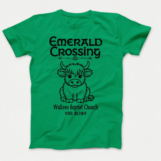 Wallers Baptist Church Highland Cow - Polkabean