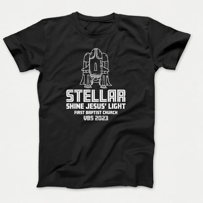 Stellar VBS T-shirt with Rocket Ship