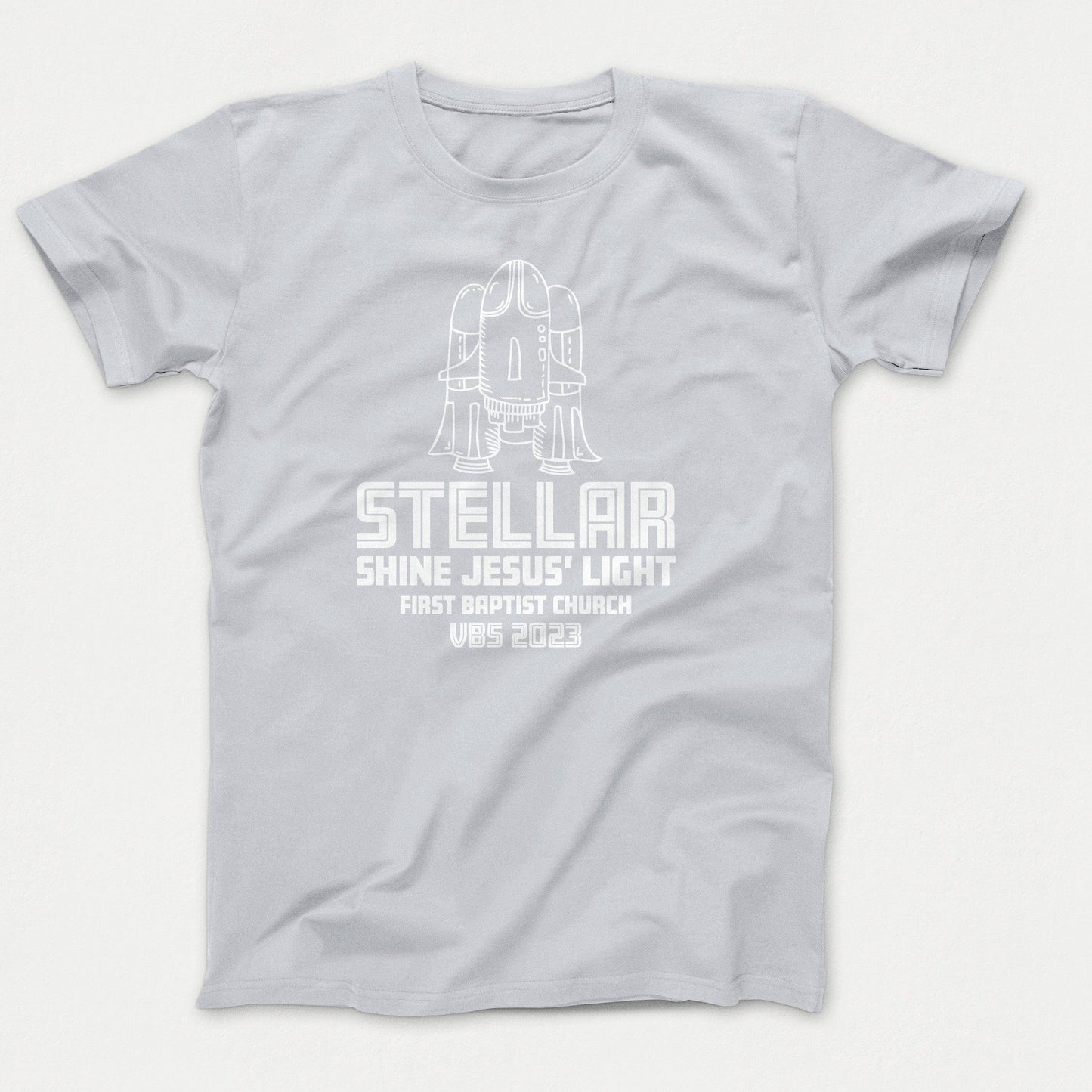 Stellar VBS T-shirt with Rocket Ship