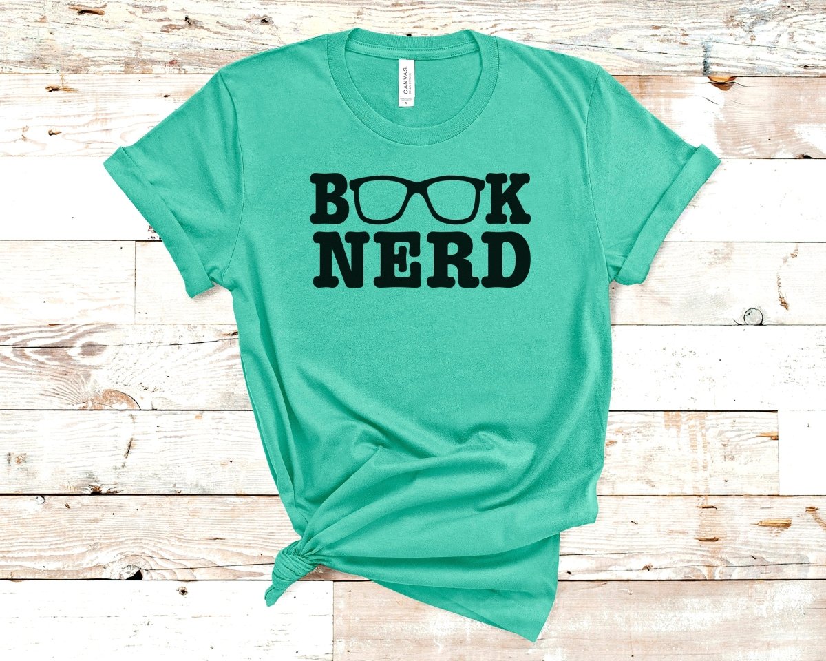 Book Nerd T-shirt Sunset - Polkabean
