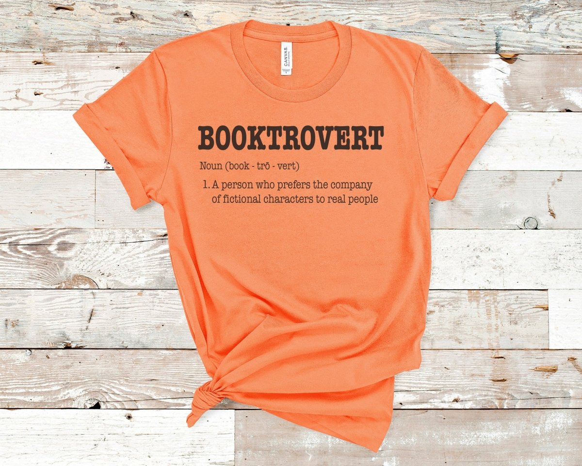 Booktrovert T-shirt Teal - Polkabean