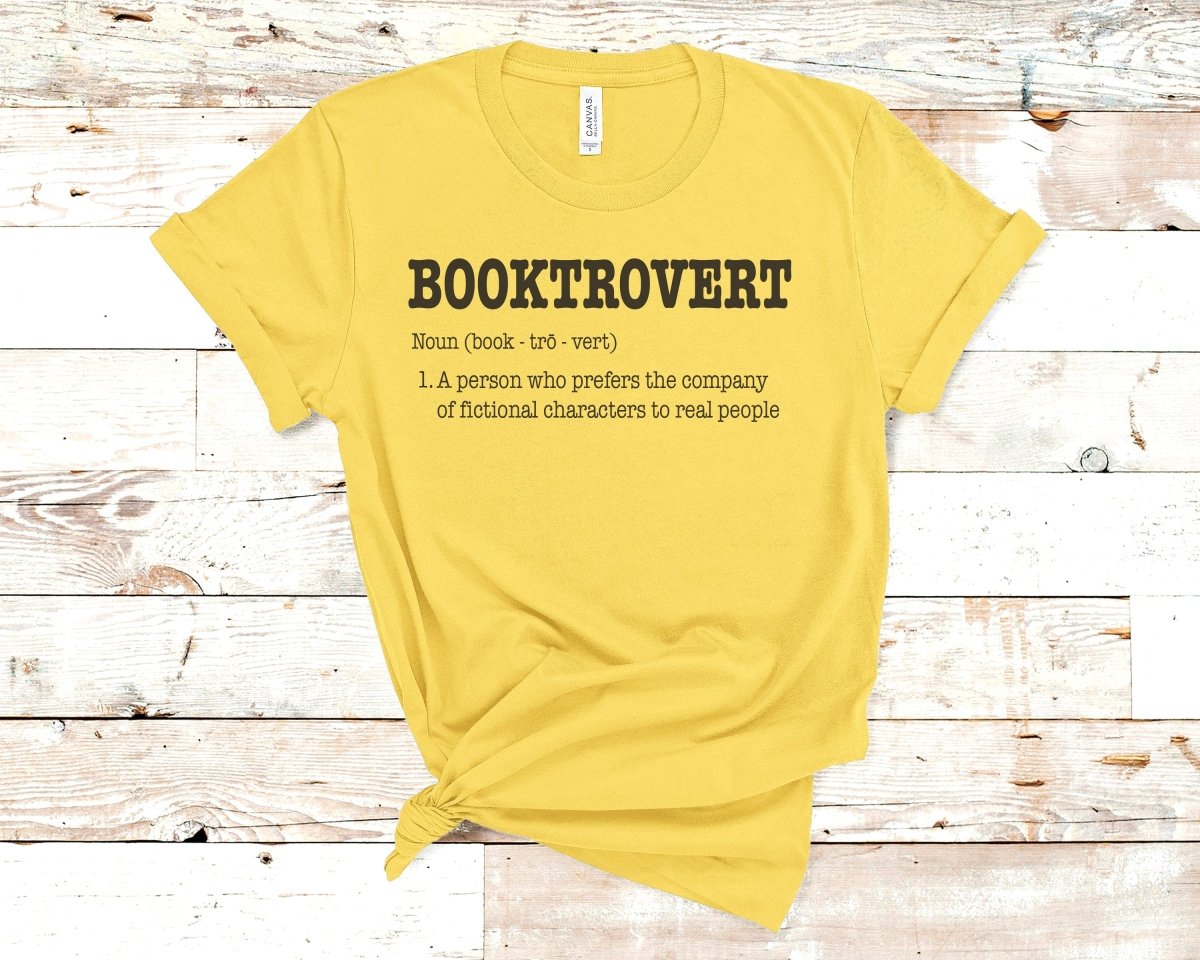 Booktrovert T-shirt Teal - Polkabean