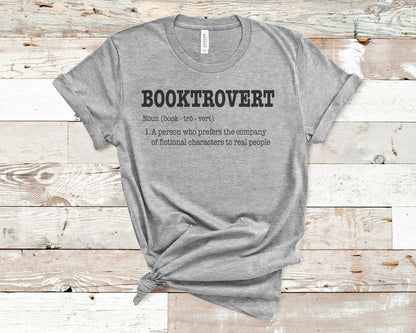 Booktrovert T-shirt Teal - Polkabean